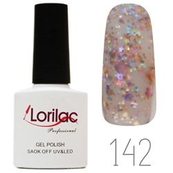 Гель лак Lorilac Professional № 142 10 ml