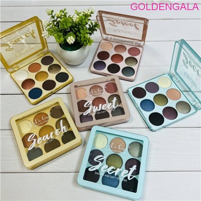 Тени для век DoDoGirl 9 цветов Арт 3202