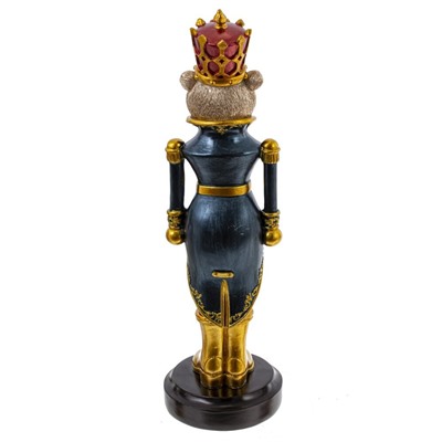 GAEM Фигурка декоративная "Солдатик-медведь", L9 W9 H31 см