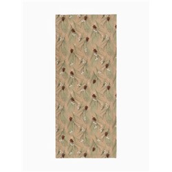 Дорожка на стол новогодняя Этель Spruce branches 30×70 см, 100% хлопок, саржа 190 г/м², бежевая