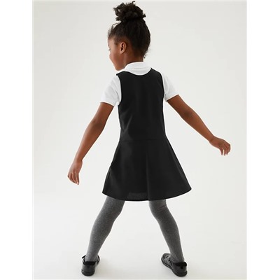 Girls’ Skater Crease Resistant School Pinafore (2-12 Yrs)
