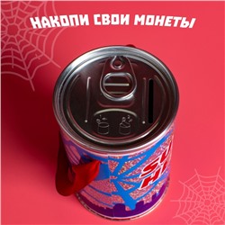 Копилка с голографией, Человек-паук 12 см х 7,8 см х 7,8 см