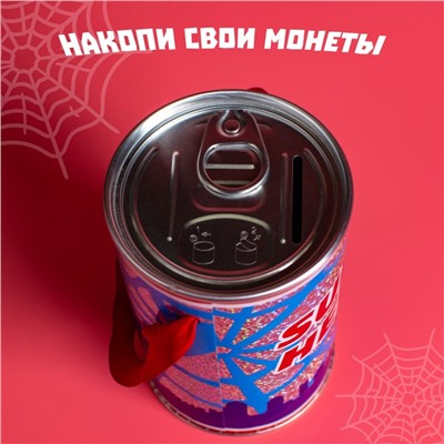 Копилка с голографией, Человек-паук 12 см х 7,8 см х 7,8 см