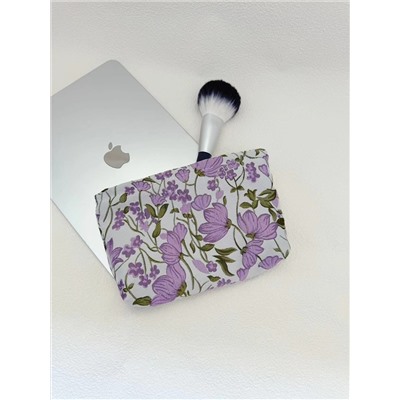 Handheld cosmetic bag, small clutch bag for traveling, storage bag, shopping bag