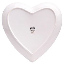 ТАРЕЛКА LEFARD "TOP STYLE" СЕРДЦЕ 21,5*2 СМ (КОР=48ШТ.)