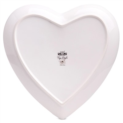 ТАРЕЛКА LEFARD "TOP STYLE" СЕРДЦЕ 21,5*2 СМ (КОР=48ШТ.)
