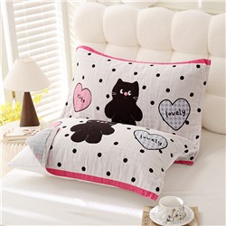 Муслиновая дышащая наволочка 52×75см