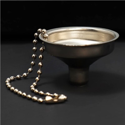 Фляжка с воронкой, нержавеющая сталь, 240 мл