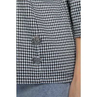 Джемпер Эдельвейс (черно-серая) Б12404-18