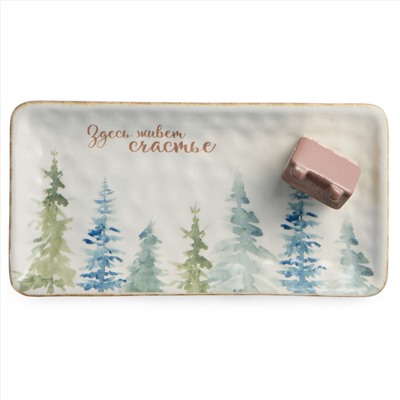 БЛЮДО СЕРВИРОВОЧНОЕ КОЛЛЕКЦИЯ "CHALET" 25*13*6 СМ