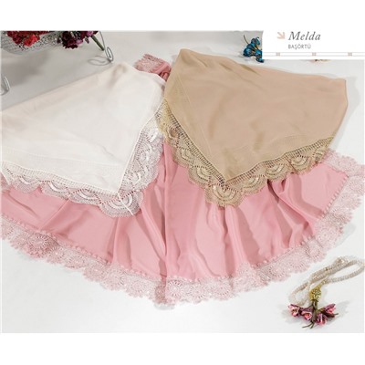 Платок для Намазa 75x150 см 1 шт - İgne Oyalı Basortu - Royal Nazik