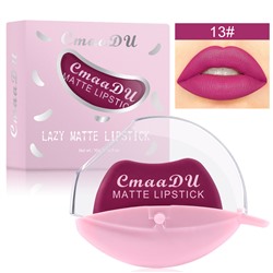 Ленивая матовая помада CmaaDu Lazy Matte Lipstick 13