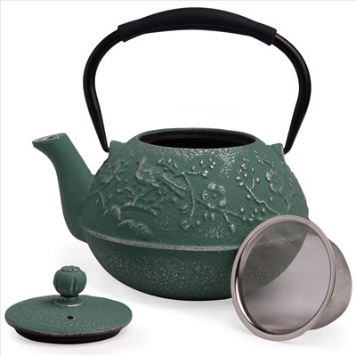 ЗАВАРОЧНЫЙ ЧАЙНИК ЧУГУННЫЙ С ЭМАЛИРОВАННЫМ ПОКРЫТИЕМ ВНУТРИ 700 МЛ