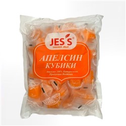 Конфетки кубики Апельсин "JESS" 500гр