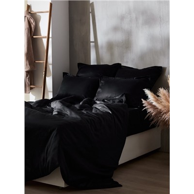 Пододеяльник SL Home Tencel 180*220 см , цв. чёрный