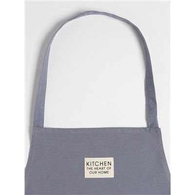 Фартук Этель Kitchen 60х70 см, цв. синий, 100% хл, саржа 220 г/м2