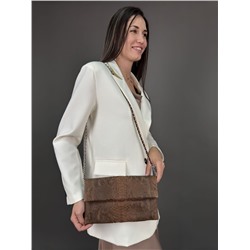 Клатч женский из кожи питона