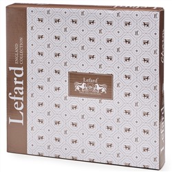 НАБОР ТАРЕЛОК ОБЕДЕННЫХ LEFARD "CHARM" 2 ШТ. 26*2,5 СМ (С ЗОЛОТОЙ ЛИНИЕЙ)