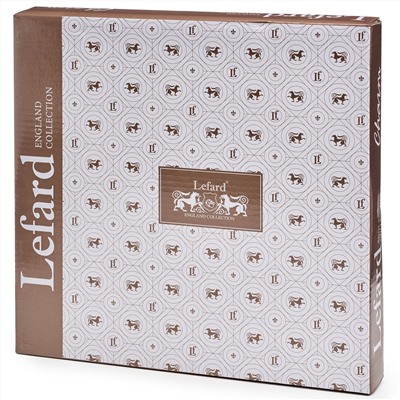 НАБОР ТАРЕЛОК ОБЕДЕННЫХ LEFARD "CHARM" 2 ШТ. 26*2,5 СМ (С ЗОЛОТОЙ ЛИНИЕЙ)