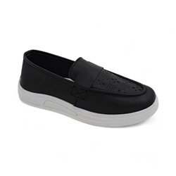 Мокасины В518-2 черные