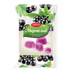 Мармелад Желейный со вкусом Черной смородины 300г/Азов