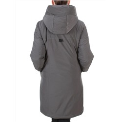 21-967 DARK GRAY Пальто зимнее женское AIKESDFRS (200 гр. холлофайбера)