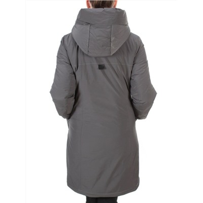 21-967 DARK GRAY Пальто зимнее женское AIKESDFRS (200 гр. холлофайбера)