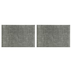 Набор из 2-х сервировочных салфеток Leanera, 30х45 см, серые