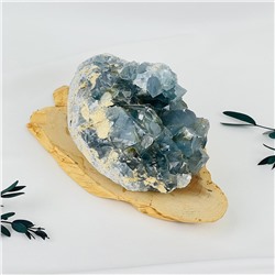 Радуга Самоцветов Друза Целестина на подставке