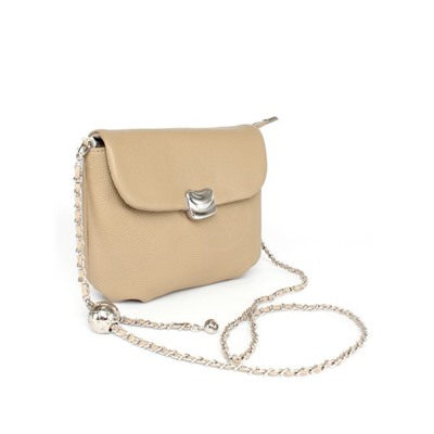 Сумка женская натуральная кожа GU 2066-99147,  1отд+карм/перег,  плечевой ремень,  капучино SALE 261152