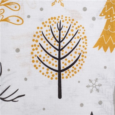 Постельное бельё "Этель" 1.5 сп Let it snow (вид 1) 143х215 см, 150х214 см, 70х70 см - 2 штуки