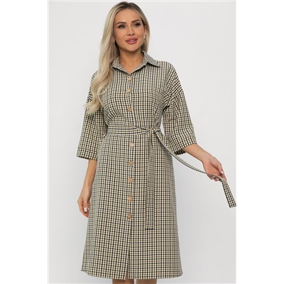 Платье Кэсси (клетка) НЬЮ П11220