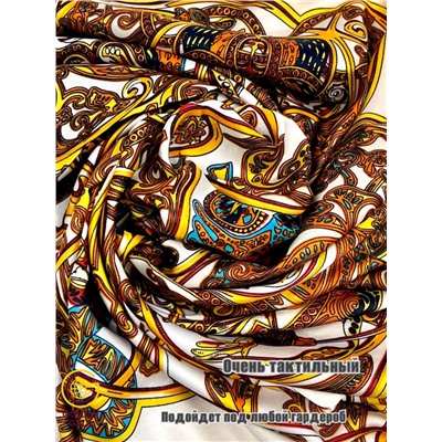 Платок шелковый Люкс "Миледи" Арт 2427/41