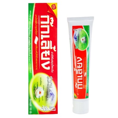 Зубная паста на натуральных травах, Herbal Toothpaste, Kokliang, 100 г