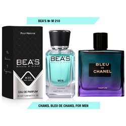 Beas M210 C Bleu De C Men edp 50 ml, Парфюм мужской Beas M210 создан по мотивам аромата C Bleu De C