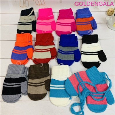 Детские варежки утепленные длина 11 см Арт 2 модель 6