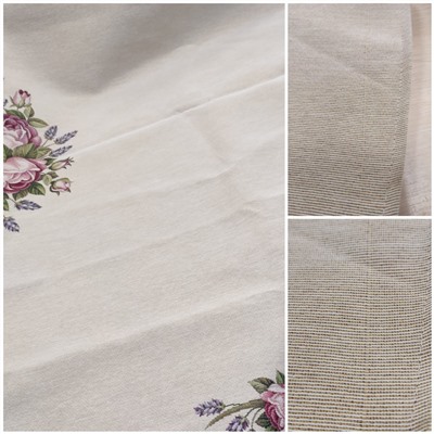 Outlet Розы и лаванда Скатерть круг д165 см 2310517