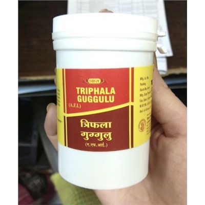 До 08.2025  Трифала Гуггул, 100 таб.,Vyas