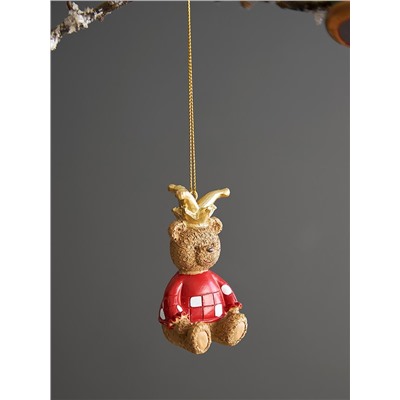 Набор ёлочных украшений Classic Christmas Charm из коллекции New Year Essential, 4 шт.