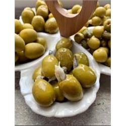 Оливки с анчоусом 170г