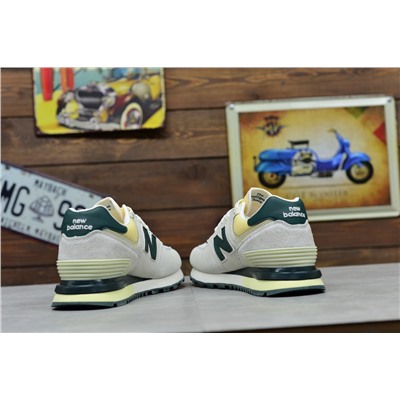 New Balance 574 из натуральной замши