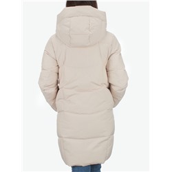 2301 LT. BEIGE Пальто зимнее женское Flance Rose (200 гр. холлофайбер)
