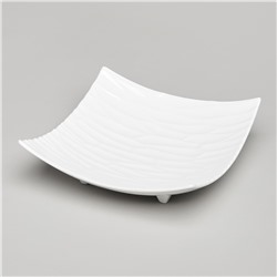 БЛЮДО НА НОЖКАХ LEFARD "BANQUET" 20,5*20,5*6,5 CM