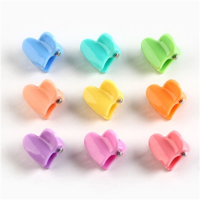 Краб для волос , мини , набор «Для самой нежной», 100 шт., размер крабика 1.5 х 1.5 см