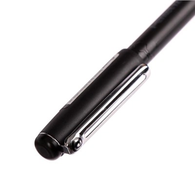 Ручка шариковая Pentel iZee, синий матовый корпус, металлический клип, узел 0.7 мм, чернила чёрные