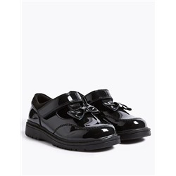 Kids’ Leather T-Bar School Shoes (8 Small - 1 Large)