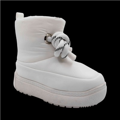 Дутики Q861-2 белые