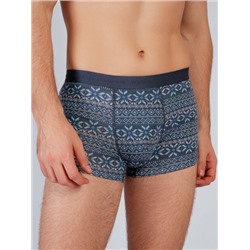 Трусы боксеры (шорты), Indefini, MUF4037 оптом