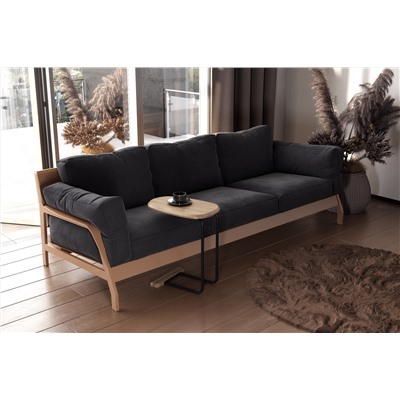 Столик приставной SHT-CT23
                        черный муар / лесной орех