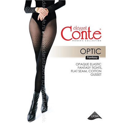 Колготки женские Fantasy Optic Conte Дроп